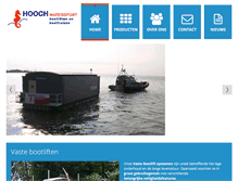 Tablet Screenshot of bootlift.nl